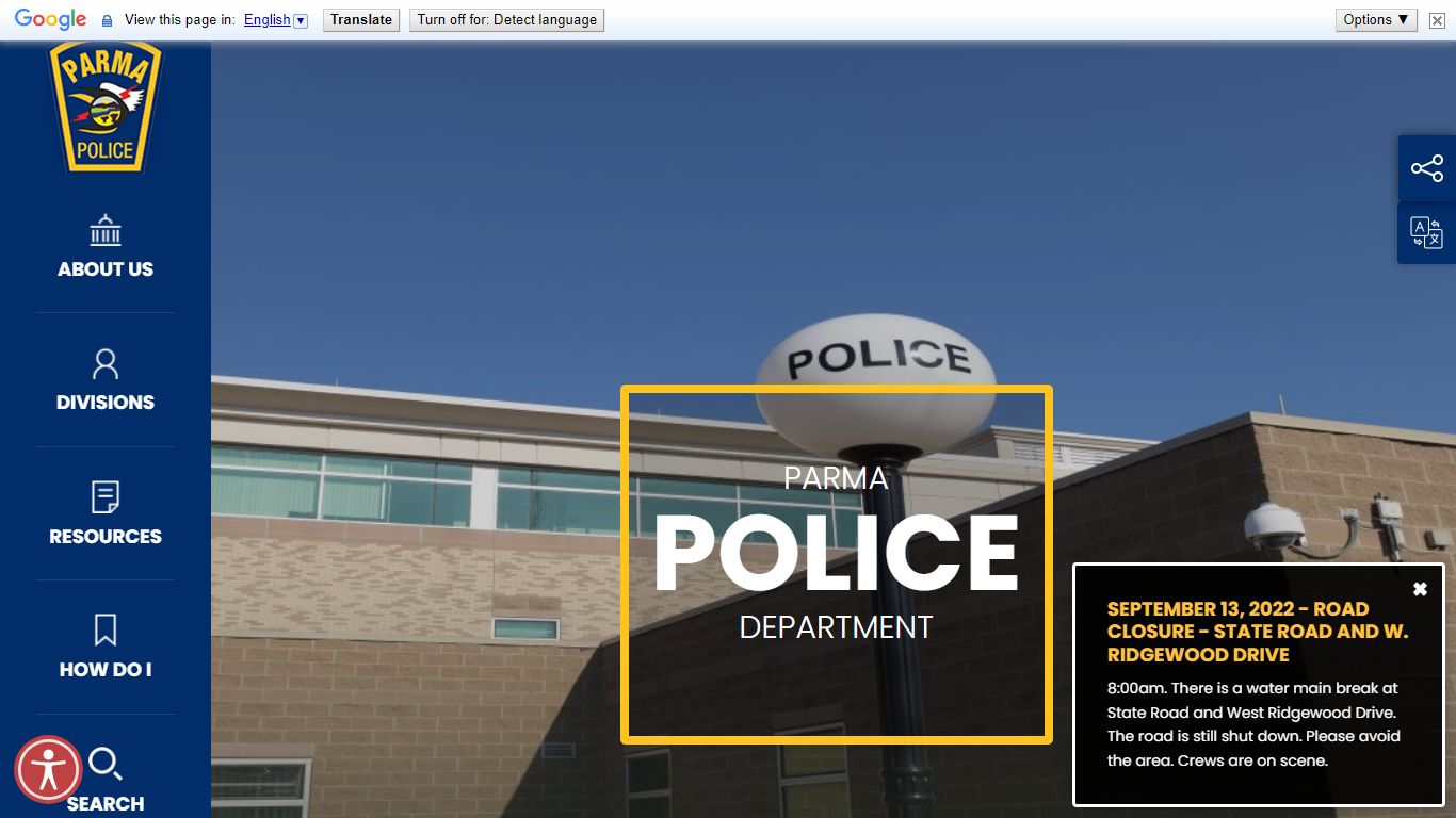 City of Parma Police Department